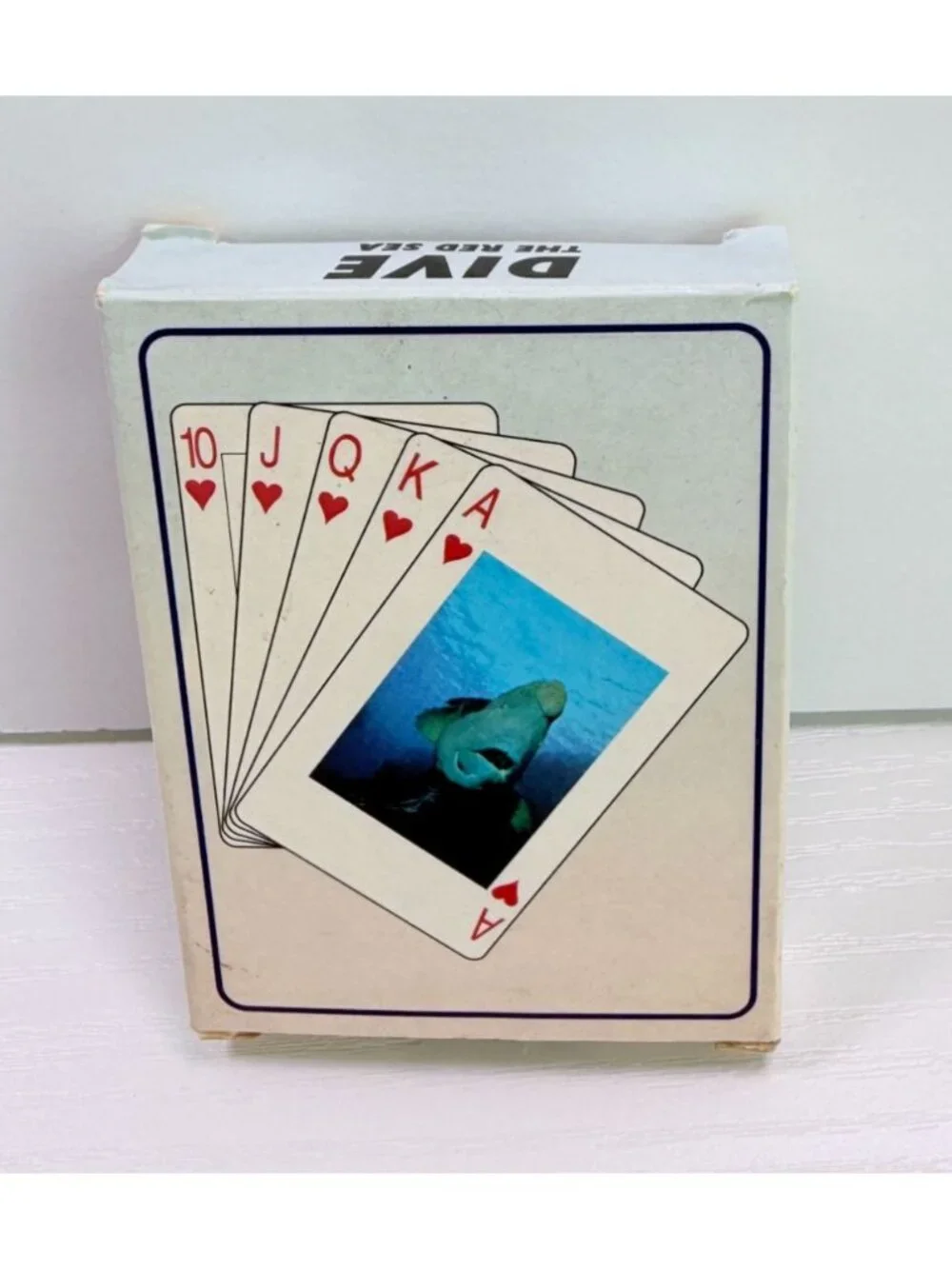 Vintage Ocean Playing Cards Deck Dive The Red Sea Colorful Fish Prints Complete